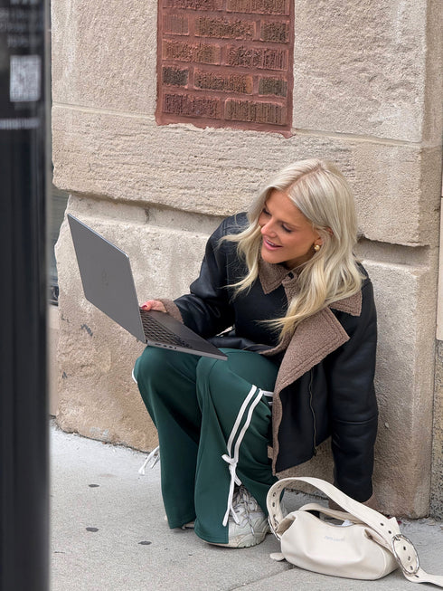 Daily Girl Track Pant // Evergreen